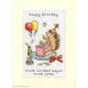 Bothy Threads, kit carte de voeux More Candles (BOXGC62)