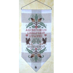 Isabelle Vautier, grille Bienvenue écureuils (RV55)