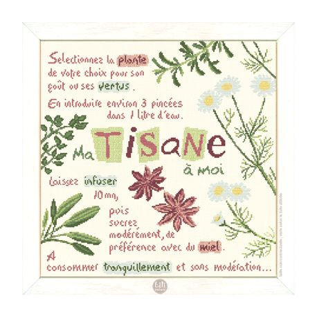 LiliPoints, Grille Gourmandise - Tisane (G020)