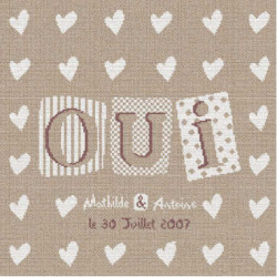 LiliPoints, Grille Mariage - OUI (M004)