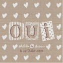 LiliPoints, Grille Mariage - OUI (M004)