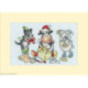 Bothy Threads, kit carte de voeux Wrap, Ribbon, Gift! (BOXMAS78)