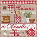 Madame la Fée, grille mini Cuisine de famille (FMINI048)