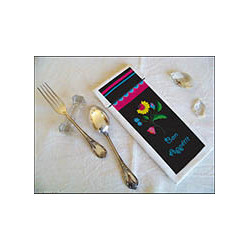 Marie Coeur, kit lot de 2 pochettes fleurs de l'est (MC1151-4843)