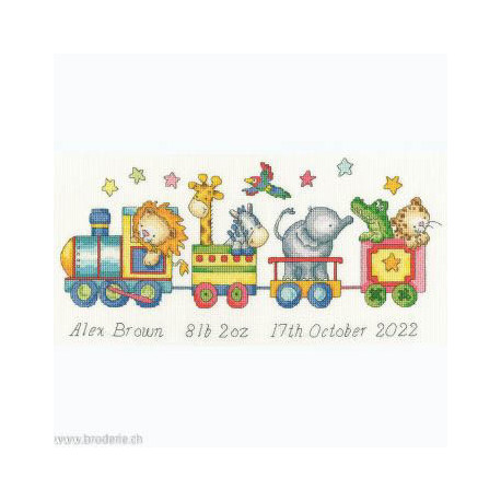 Bothy Threads, kit Choo Choo Train (BOXKG7)