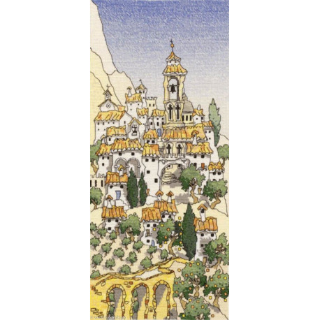 MichaelPowell, grille Spanisk Hill Town 1 (MPCP33)