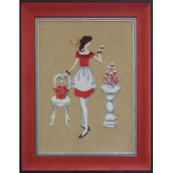 Mirabilia Nora Corbett, grille Cherry Blossom - red Collection (NC170)