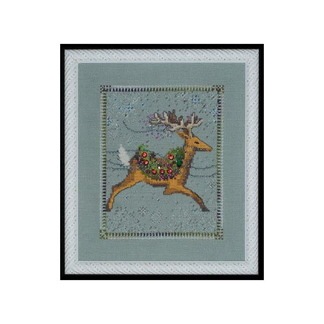 Mirabilia Nora Corbett, grille Dasher Christmas Eve Courier (NC113)