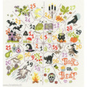 Bothy Threads, kit Countdown To Halloween (BOXBD20)