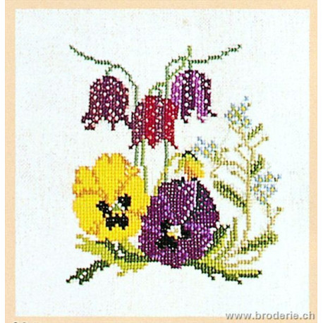 Thea Gouverneur, kit pensées clochetttes (G0904)