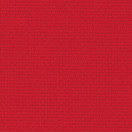 Zweigart, Aïda 14, 5,4 points/cm rouge (3706-954)