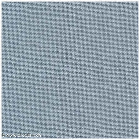 Zweigart, Etamine Murano 12,6 fils/cm bleu gris (3984-5106)