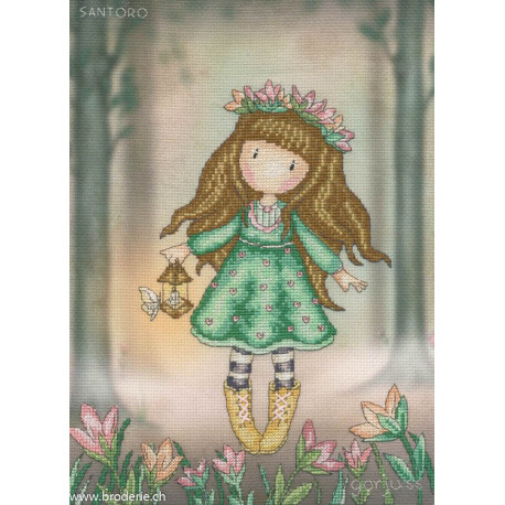 Bothy Threads, kit Gorjuss Woodland Wildflower (BOXG53)
