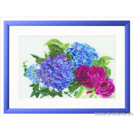Thea Gouverneur, kit Hortensias et roses (G0442)