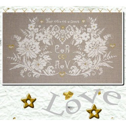 Isabelle Vautier, grille Jour de mariage (RV206)