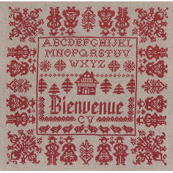 Isabelle Vautier, grille Marquoir folklorique (V50527)