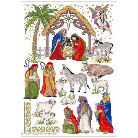 Lindner, grille die Weihnachtsgeschichte (LIN0713-042)