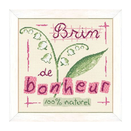 LiliPoints, Grille Bonheur - Brin de bonheur (BN007)
