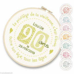 LiliPoints, Grille Fête - 90 ans (F018)