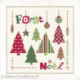 LiliPoints, Grille Forêt de Noël (N029)