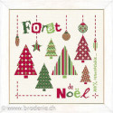 LiliPoints, Grille Forêt de Noël (N029)