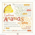 LiliPoints, Grille Gourmandise - Confiture d'ananas (G030)