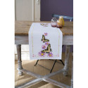 Vervaco, kit facile chemin de table aux papillons (PN0153766)