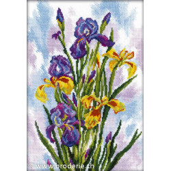 RTO, kit "Watercolor Irises" (RTOM287)