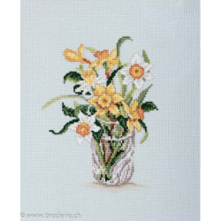 RTO, kit Daffodils in crystal glass (RTOC180)