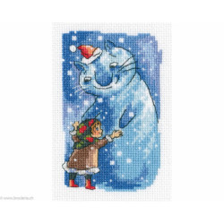 RTO, kit Girl with a snow cat (RTOEH380)