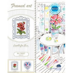RTO, kit miniature avec cadre, Fleurs (RTOFA027)