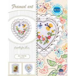 RTO, kit miniature avec cadre, Fleurs (RTOFA018)