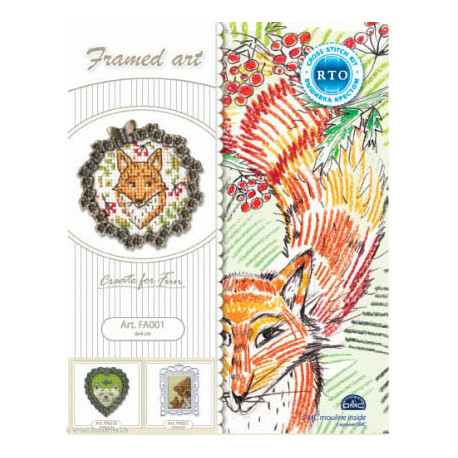 RTO, kit miniature avec cadre, Renard (RTOFA001)