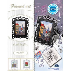 RTO, kit miniature avec cadre, Rue et maisons (RTOFA022)