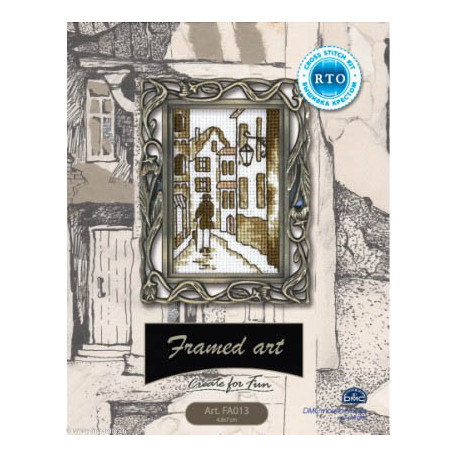 RTO, kit miniature avec cadre, Ruelle et personnage (RTOFA013)