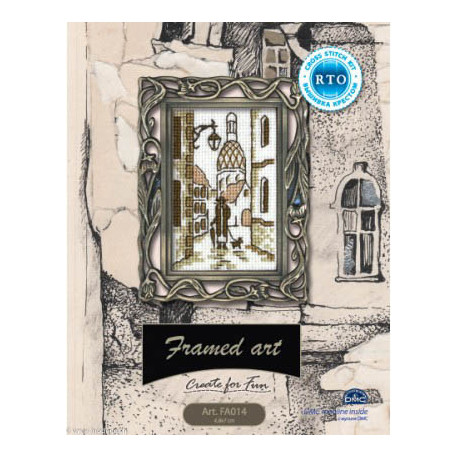 RTO, kit miniature avec cadre, Ruelle et personnage (RTOFA014)