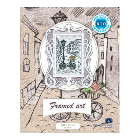 RTO, kit miniature avec cadre, Ruelle et vélo (RTOFA012)