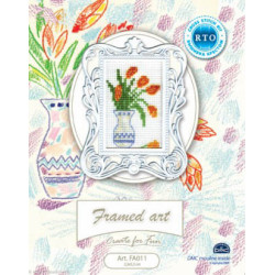 RTO, kit miniature avec cadre, Tulipes (RTOFA011)