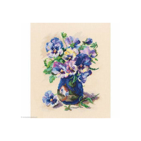 RTO, kit Pansies in torquay pottery (RTOM719)