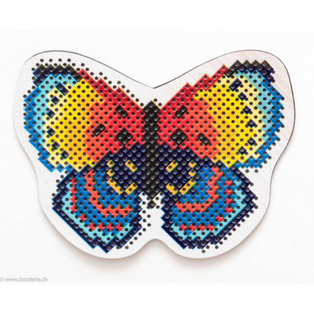 RTO, kit sur bois perforé déco - magnet papillon (RTOEHW022)