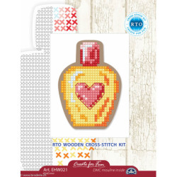 RTO, kit sur bois perforé déco - magnet parfum (RTOEHW021)