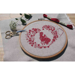 Couleur d'étoile, grille Passionément brodeuse (CE0030)