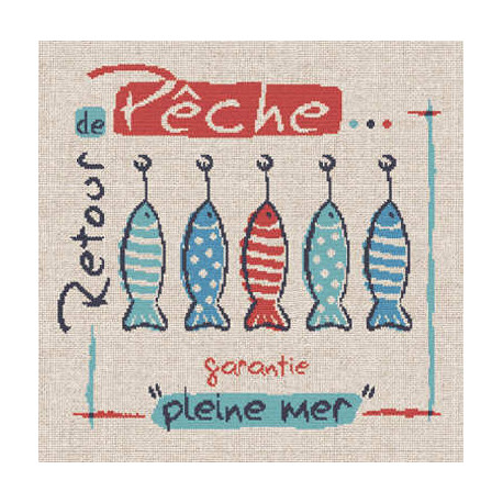 LiliPoints, Grille Atlantique - retour de pêche (A008)