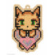 Wizardi, kit diamant suspense Cat's Love (WIWW334)