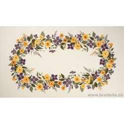 Eva Rosenstand, kit Nappe Clématites et dahlias (EV12-4579)