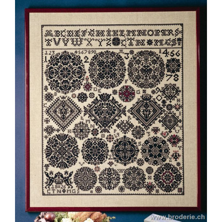 Permin, ABC antique sampler 1826 (PE39-4410)