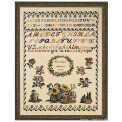 Permin, ABC sampler antique Caroline (PE39-1313)