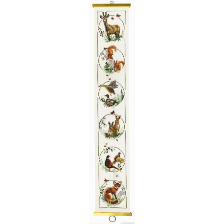 Permin, Animaux sauvages de la région (PE35-3180)