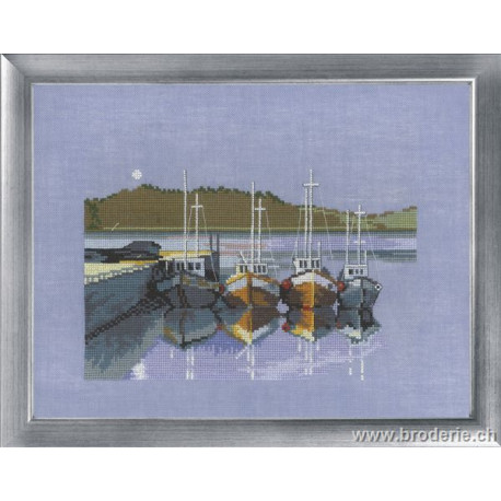 Permin, kit Bateaux au clair de lune (PE12-1199)