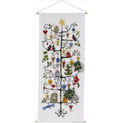 Permin, kit Calendrier de l' Avent Arbre aux cadeaux (PE34-1872)